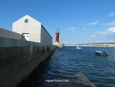 Exteriores Museo do mar de Galicia - Arquitecto Cesar Portela . 