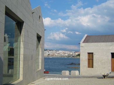 Exteriores Museo do mar de Galicia - Arquitecto Cesar Portela . 