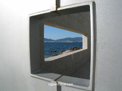 Exteriores Museo do mar de Galicia - Arquitecto Cesar Portela .