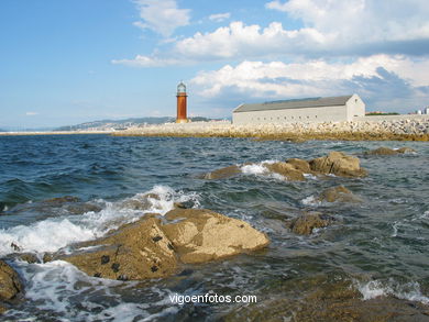 Exteriores Museo del Mar. Museo del Mar de Galicia.