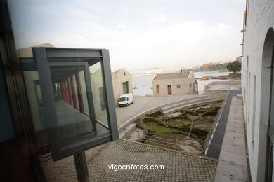 Exteriores Museo del Mar. Museo del Mar de Galicia.
