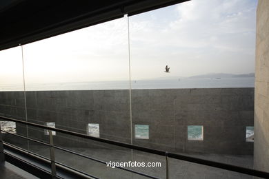 Exteriores Museo do mar de Galicia - Arquitecto Cesar Portela .