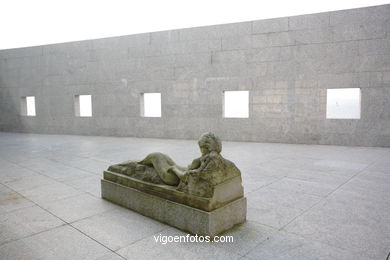 Exteriores Museo do mar de Galicia - Arquitecto Cesar Portela .