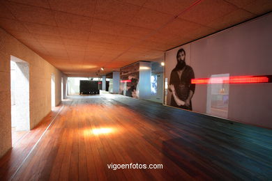 Peirao exhibition hall. Museum of the sea of Galicia. 