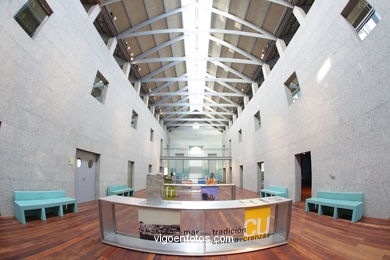 Peirao exhibition hall. Museum of the sea of Galicia.
