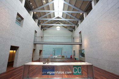 Peirao exhibition hall. Museum of the sea of Galicia. 