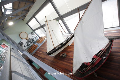 Extraction, preserving and marketing of products of the sea. Permanet exhibition in the Museum of the sea of Galicia. Vigo.