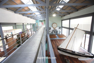 Extracción, conservación y comercialización de productos del mar. Exposición permanente del Museo do Mar de Galicia. Vigo.