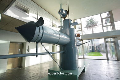 Submarine of Sanjurjo Badía. 19th Century. Museum of the sea of Galicia. Vigo.