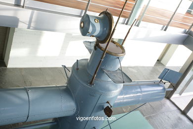 Submarine of Sanjurjo Badía. 19th Century. Museum of the sea of Galicia. Vigo.