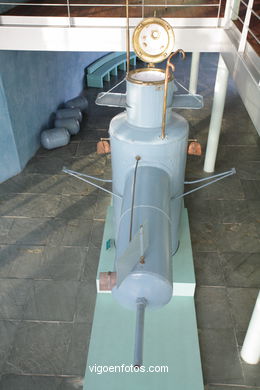 Submarine of Sanjurjo Badía. 19th Century. Museum of the sea of Galicia. Vigo.