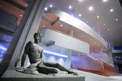 Hall Principal Palacio de Congresos. Auditorio Mar de Vigo - Pazo de Congresos. 