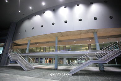 Hall Principal Palacio de Congresos. Auditorio Mar de Vigo - Pazo de Congresos. 