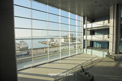 Hall Principal Palacio de Congresos. Auditorio Mar de Vigo - Pazo de Congresos. 