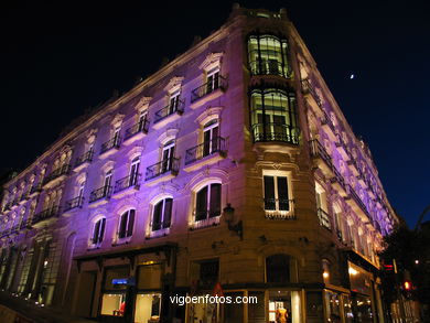 Casas de Manuel B�rcena Franco  - Jenaro de la Fuente Dom�nguez (1879) (CALLE POLICARPO SANZ)
-  (Ver mapa). 