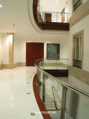 Interiors of the building. 