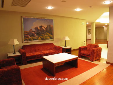 Interiors of the building. 