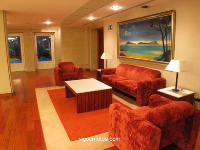 Interiors of the building. 