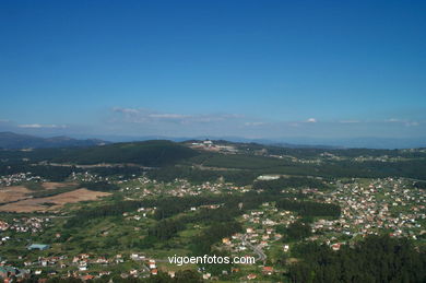 Monte Cepudo y Monte Alba en Valladares (Vigo).
