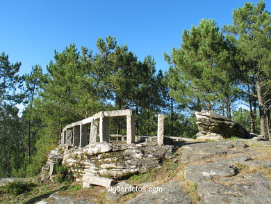 Forest park of Coruxo.