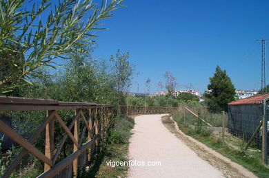 Fluvial walk of Lagares river. 