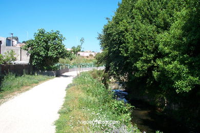 Fluvial walk of Lagares river. 