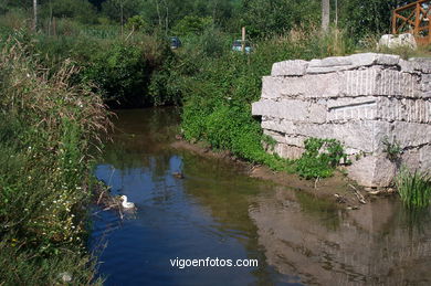 Fluvial walk of Lagares river. 