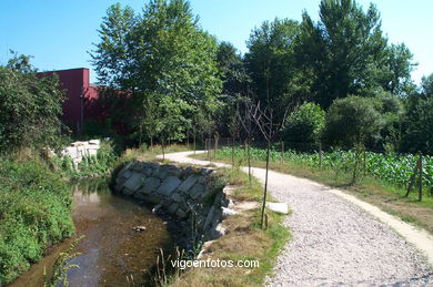 Paseo fluvial del r�o Lagares. 