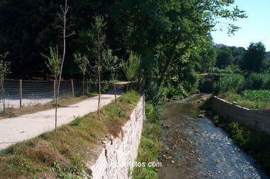 Paseo fluvial del r�o Lagares. 