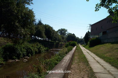Fluvial walk of Lagares river.