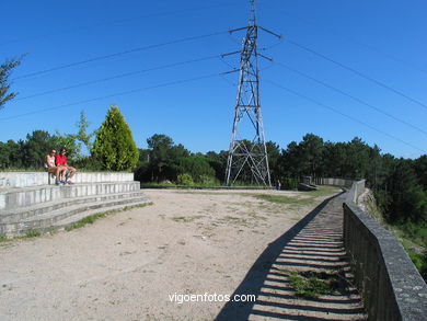 Parque Forestal de la Madroa en Teis (Vigo).