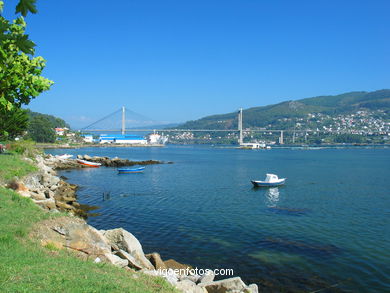 Paisajes de la R�a de Vigo. 