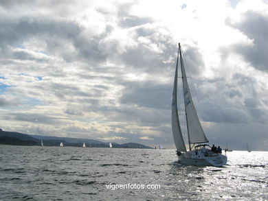 Paisajes de la R�a de Vigo. 