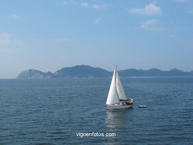 Paisajes de la R�a de Vigo. 