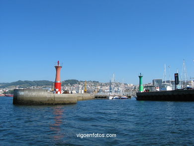 Paisajes de la R�a de Vigo. 