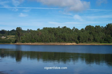 Embalse de Zam�ns. Mar, r�o y embalses. 