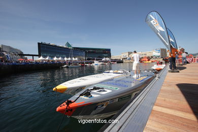 Powerboat P1 in Vigo. Powerboat P1 Vigo 2008. 