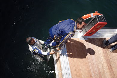 Podio y celebraci�n
(Powerboat P1 Vigo)
. 