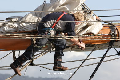 Atmosphere before competition
(Volvo Ocean Race 2005-2006)
. 