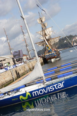 Atmosphere before competition
(Volvo Ocean Race 2005-2006)
. 