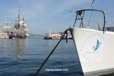 Atmosphere before competition
(Volvo Ocean Race 2005-2006)
. 