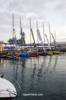 Atmosphere before competition
(Volvo Ocean Race 2005-2006)
. 