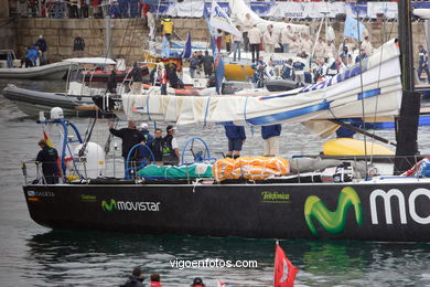 Atmosphere before competition
(Volvo Ocean Race 2005-2006)
. 