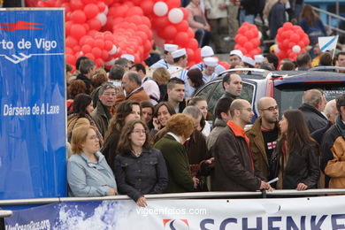 Atmosphere before competition
(Volvo Ocean Race 2005-2006)
. 