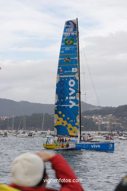 Atmosphere before competition
(Volvo Ocean Race 2005-2006)
. 