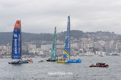 Volvo Ocean Race en la r�a. 