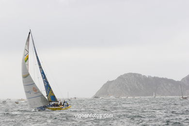 Volvo Ocean Race en la r�a. 