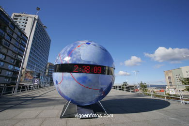 COUNTDOWN CLOCK - VOLVO OCEAN RACE - VIGO - SPAIN