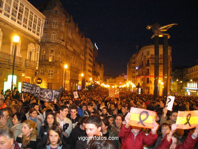 Manifestación Atentado 11M.