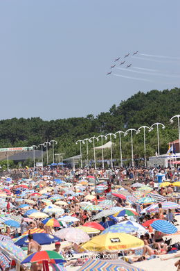 Aerial exhibition. 